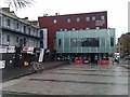 Square in front of Dalston Culture House