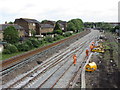 Track replacement near Cardiff