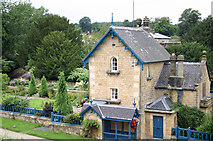SK2569 : Church View, Edensor, Chatsworth by Jo and Steve Turner