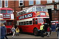 Vintage buses at Catford bus garage