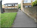 Path from High Road to St Clement Close, Cowley Peachey