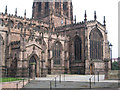 Rotherham - Minster - south porch and nave