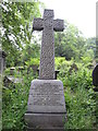 Ornate headstone, Sheffield General Cemetery