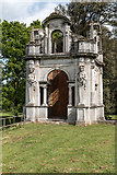 TL4201 : Folly in the Garden, Copped Hall, Essex by Christine Matthews