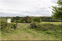 TL4301 : Farmland, Copped Hall, Essex by Christine Matthews