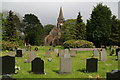 Large churchyard, Underwood