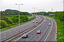 SO8855 : Wychavon : The M5 Motorway by Lewis Clarke