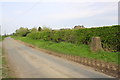 Minor road towards Waterloo Lodge Farm