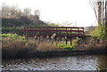 Footbridge by the Grand Union Canal - Paddington Branch