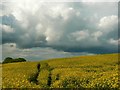 SU2381 : More rain clouds over Bishopstone, Swindon by Brian Robert Marshall