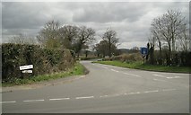 SP0762 : Spernal Lane heads east from Spernal Ash south of Studley by Robin Stott