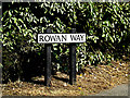 Rowan Way sign