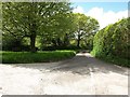 Road junction at Redmoor