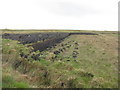 Peat cutting in Glenegedale