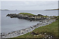 HU4448 : Otter Point, Lax Firth by Mike Pennington