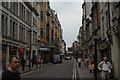 View up Rupert Street from Coventry Street