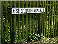 Sheridan Walk sign