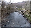 Afon Cynon near Cynon Valley Hospital, Mountain Ash