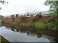 Reflections of stored chemicals, Rochdale Canal