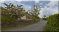 A bend in the road at Blackhall