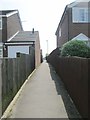 Footpath - Whinmoor court