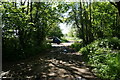 Track leading to Farquhar Road, Maltby