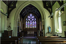 SK9875 : Interior, St Mary's church, Riseholme by J.Hannan-Briggs