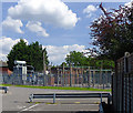 Electricity sub-station and public car park, Frimley