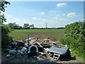 Fly tipping, Buckland Road