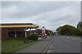 Shell filling station in Birdham