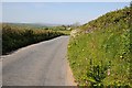 Road west of Three Crosses