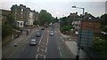 South Circular Road, Tulse Hill, from the railway