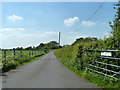 Private road to Hill Grove Farm