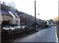 Postbox in the Angiddy Valley near Tintern