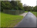 Pumping station near Fox Hill Village