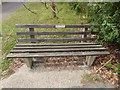 Bench on High Street (B1028)