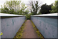 Footbridge over the railway