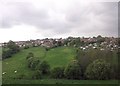 Housing at Churwell from the railway