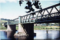 Looking north across the old bridge at Caputh