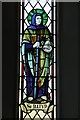 Stained glass window, Ilston church