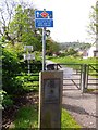 Gated access on National Cycle Way