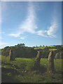 SD6868 : Stone gateposts, Dawson Close by Karl and Ali