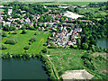 Cottesbrooke Close from the air