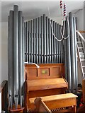 SU3049 : St Peter in the Wood, Appleshaw: organ by Basher Eyre