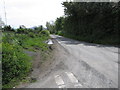 View ESE from the crossroads along Carrickgallogly Road