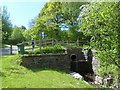 Culverted stream, Parc Cwm Darran