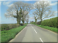 SP2729 : Un-named road west of Hirons Hill Farm by Stuart Logan