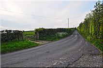 SS8439 : West Somerset : Mill Lane by Lewis Clarke