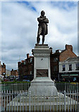 NS3321 : Burns Statue Square by Mary and Angus Hogg