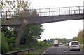 A77 south from footbridge